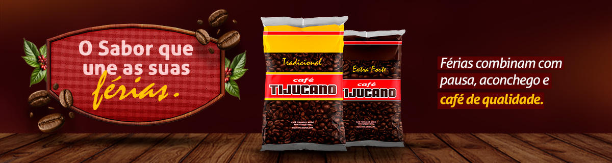 [BANNER] CAFÉ TIJUCANO - FÉRIAS - REDE LUCAS